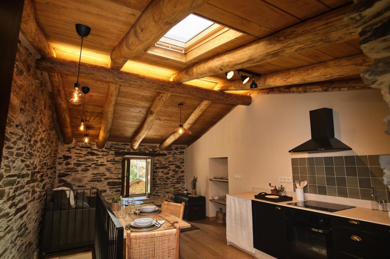 A Barreira -Lar Da Cima- Apartment Folgoso do Courel ภายนอก รูปภาพ