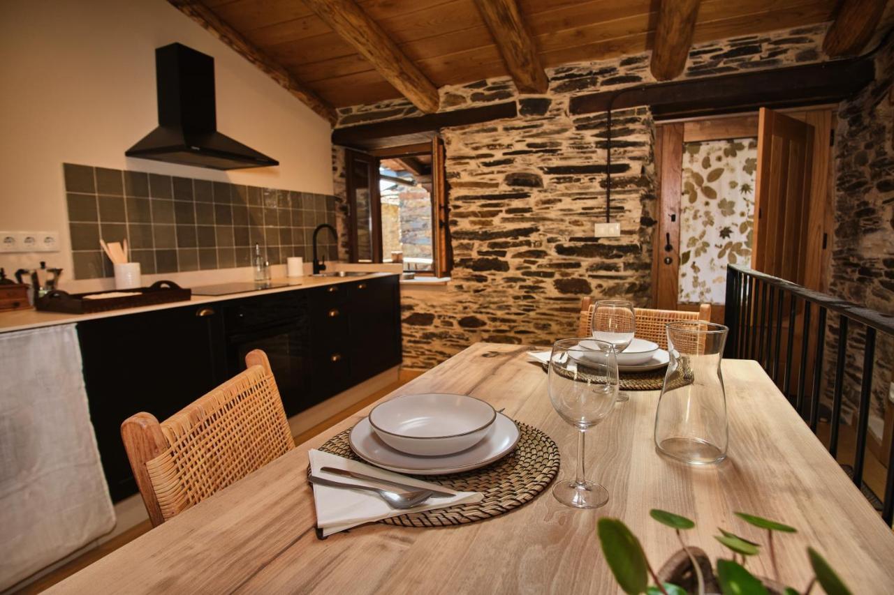 A Barreira -Lar Da Cima- Apartment Folgoso do Courel ภายนอก รูปภาพ